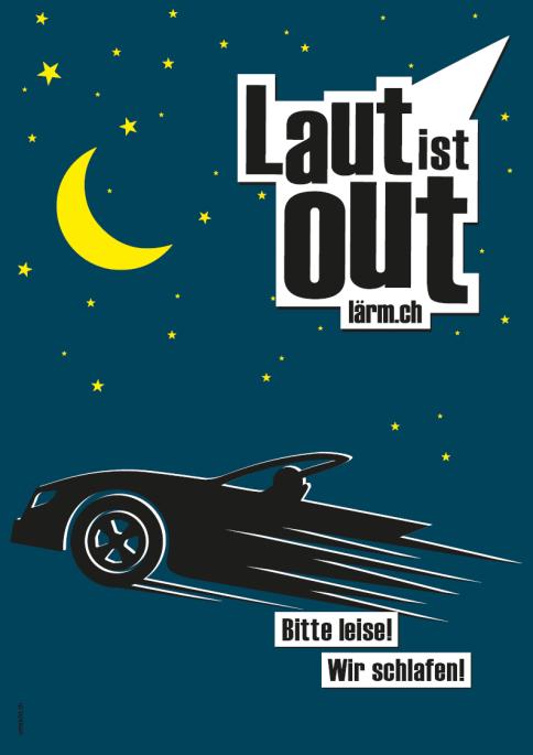 Laut ist Out