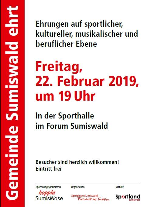 Ehrungen 2019