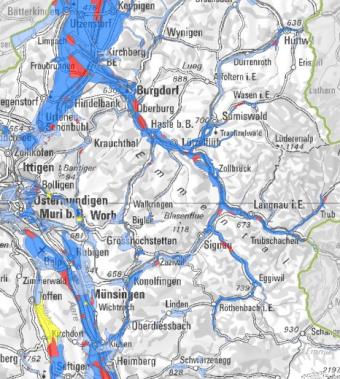 Bild 6: Grundwassernutzung (Geoportal BE)