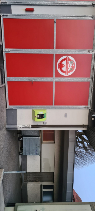 Defibrillator Feuerwehrmagazin Sumiswald