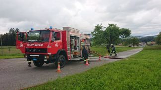 Ausbildung am Feuer
