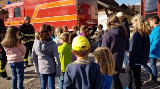 Feuerwehr bei den Samaritern