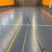 Erneuerung Hallenböden