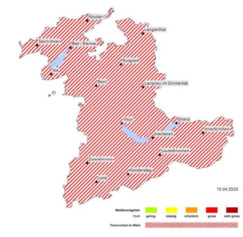 Feuerverbot April 2020