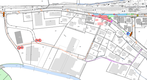 Verkehrsbehinderung Kantonsstrasse Bahnhof / Fabrikstrasse