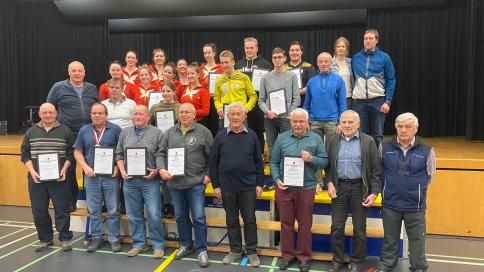 Geehrte Personen und Mannschaften