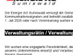 Gesucht Verwaltungsrätin / Verwaltungsrat der Energie AG Sumiswald